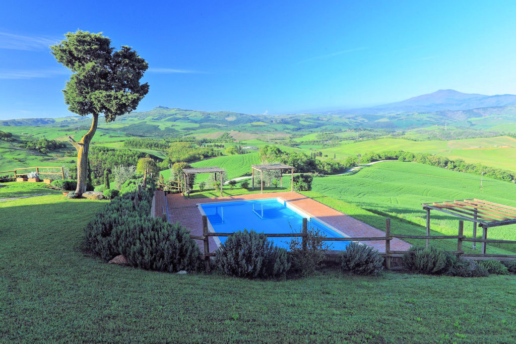 265-Azienda agrituristica in posizione panoramica con piscina-Pienza-2 Agenzia Immobiliare ASIP