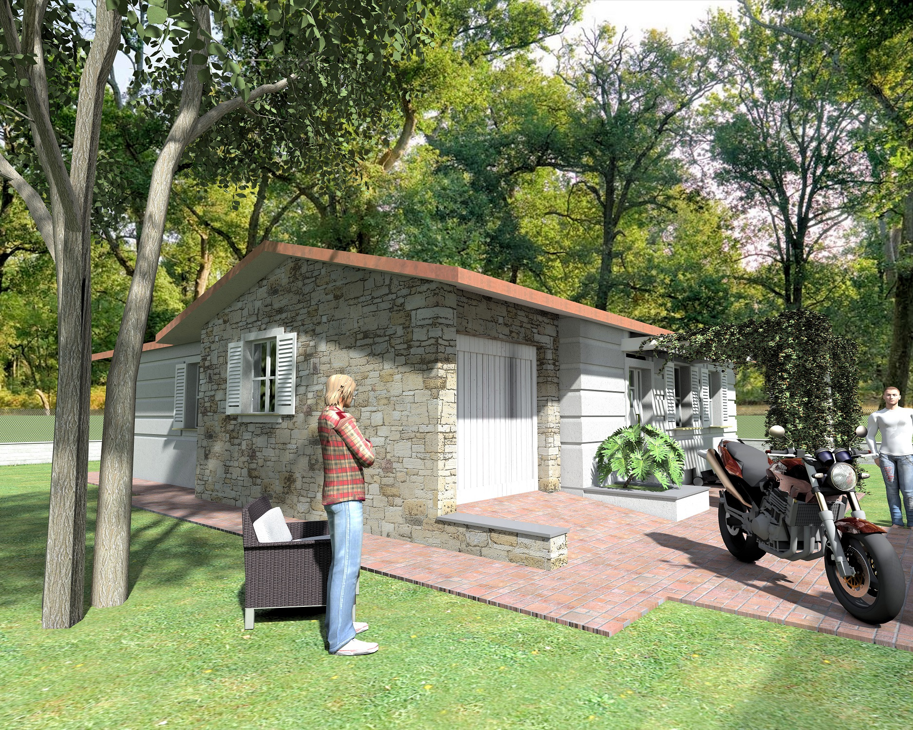 1045-Villetta singola da realizzare-Castelfranco di Sotto-1 Agenzia Immobiliare ASIP