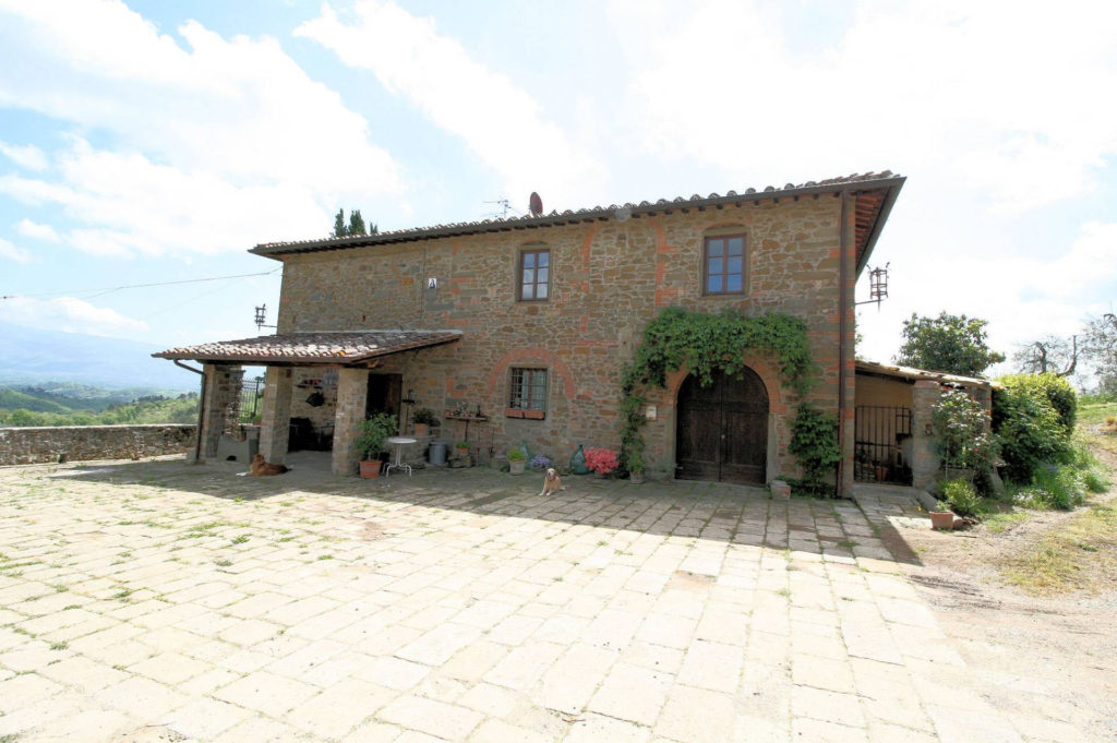 1030-Antico casale ristrutturato con vista panoramica-Figline e Incisa Valdarno-6 Agenzia Immobiliare ASIP