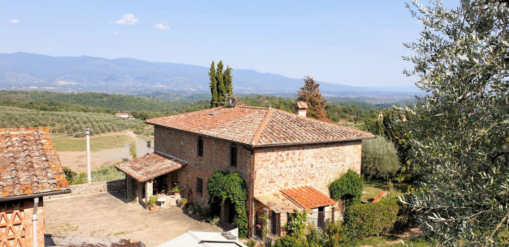 1030-Antico casale ristrutturato con vista panoramica-Figline e Incisa Valdarno-1 Agenzia Immobiliare ASIP