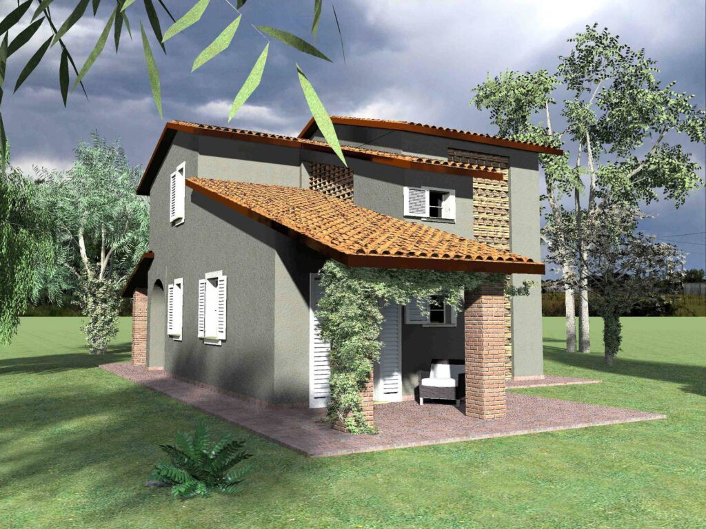 1207-Villa unifamiliare di prossima realizzazione con ampio giardino-Fucecchio-3 Agenzia Immobiliare ASIP