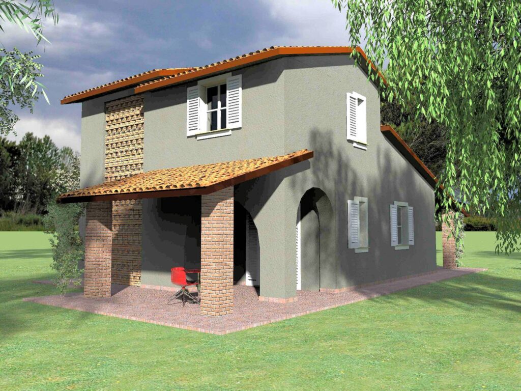 1207-Villa unifamiliare di prossima realizzazione con ampio giardino-Fucecchio-1 Agenzia Immobiliare ASIP