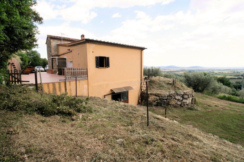 1254-Rustico in stile Toscano con terreno e vista panoramica-Roccastrada-10 Agenzia Immobiliare ASIP
