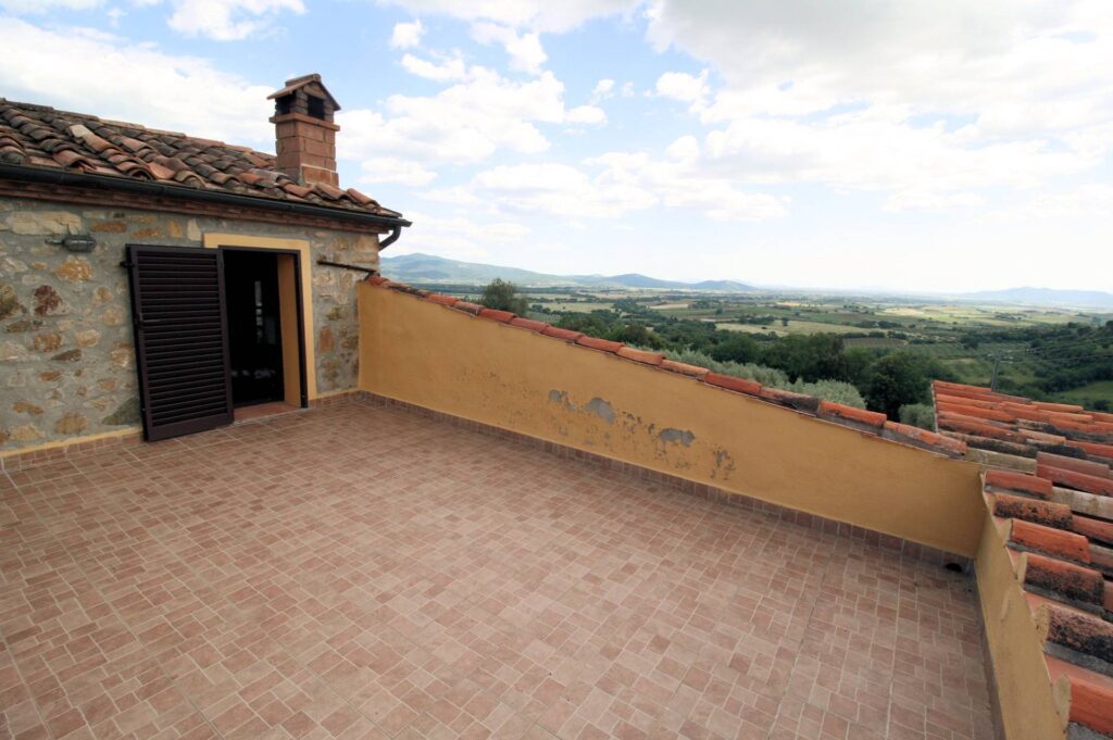 1254-Rustico in stile Toscano con terreno e vista panoramica-Roccastrada-17 Agenzia Immobiliare ASIP