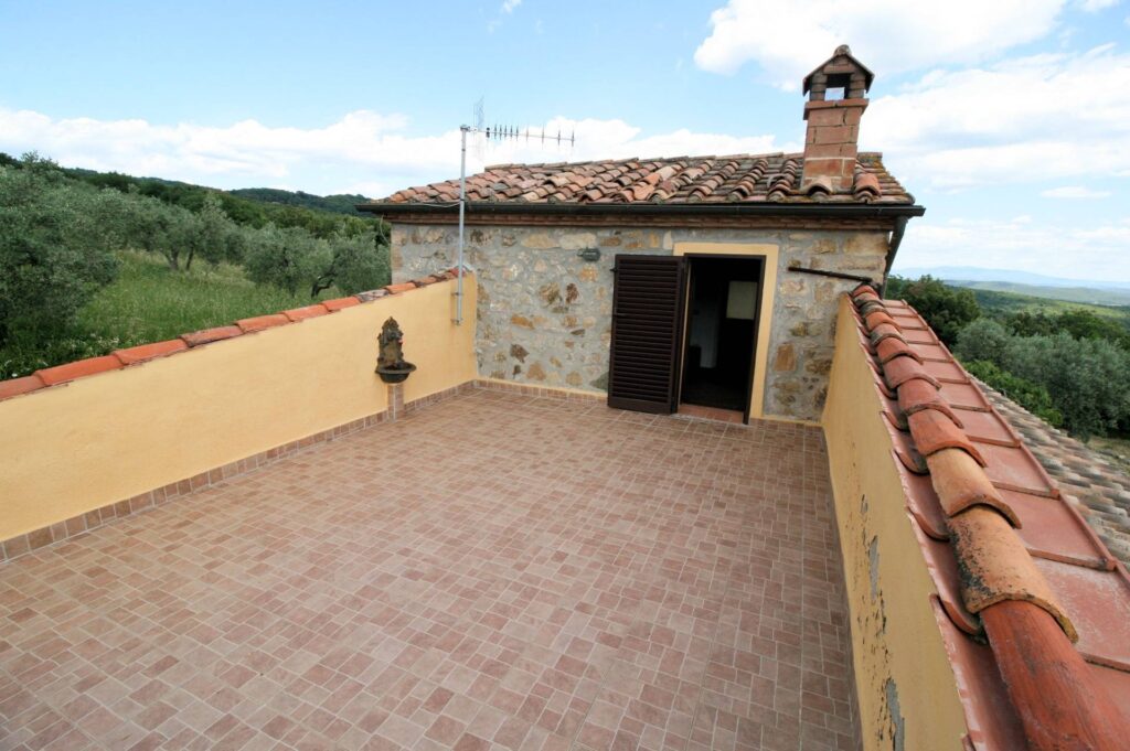 1254-Rustico in stile Toscano con terreno e vista panoramica-Roccastrada-11 Agenzia Immobiliare ASIP
