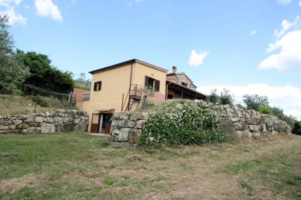 1254-Rustico in stile Toscano con terreno e vista panoramica-Roccastrada-5 Agenzia Immobiliare ASIP