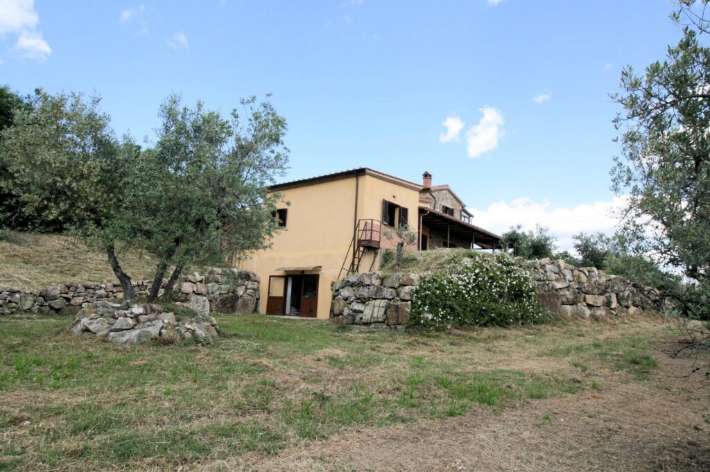 1254-Rustico in stile Toscano con terreno e vista panoramica-Roccastrada-12 Agenzia Immobiliare ASIP