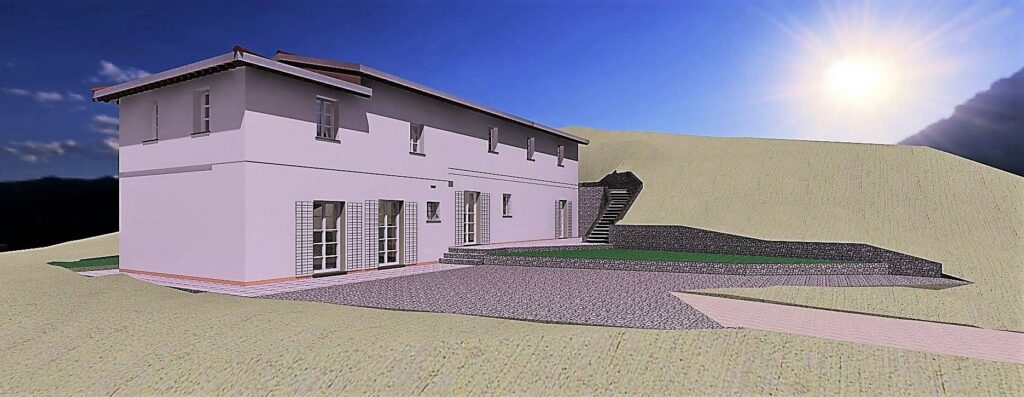 1319-Terreno con vista panoramica con progetto approvato per la realizzazione di un casale di ampia superficie-Buggiano-9 Agenzia Immobiliare ASIP