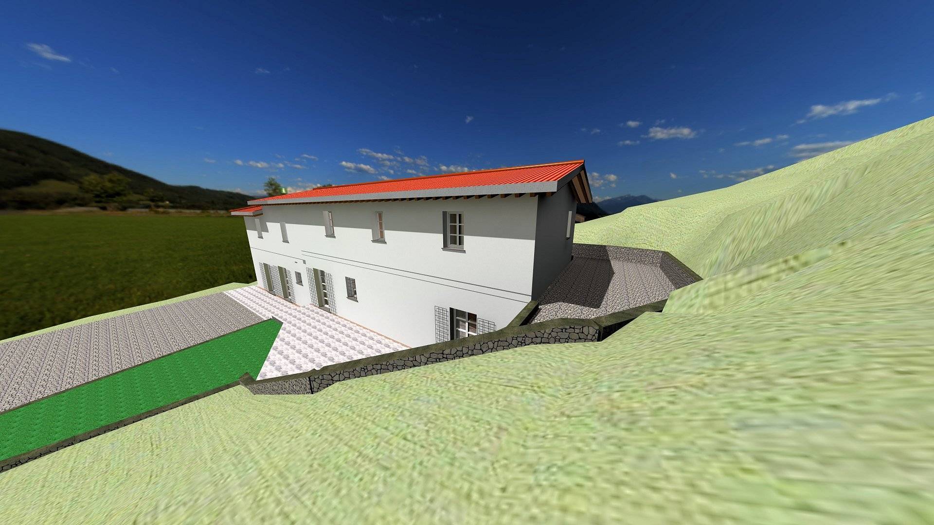 1319-Terreno con vista panoramica con progetto approvato per la realizzazione di un casale di ampia superficie-Buggiano-1 Agenzia Immobiliare ASIP