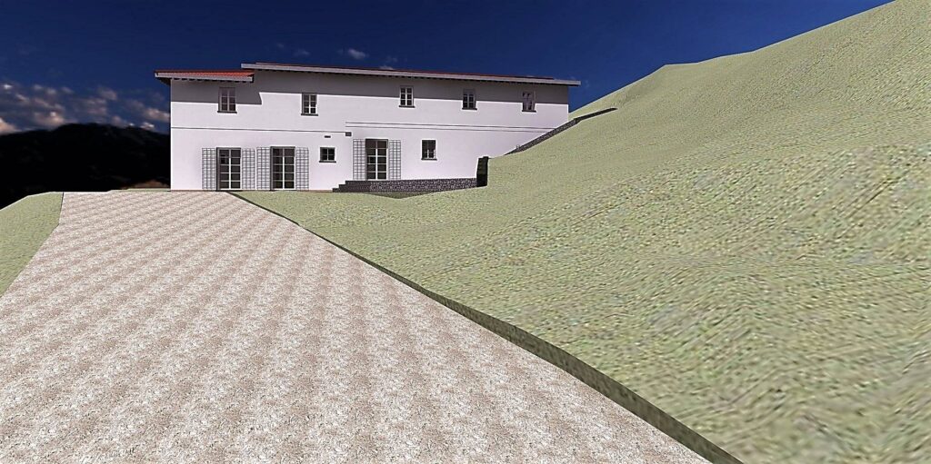 1320-Casale  di ampia superficie di nuova costruzione in zona panoramica-Buggiano-5 Agenzia Immobiliare ASIP