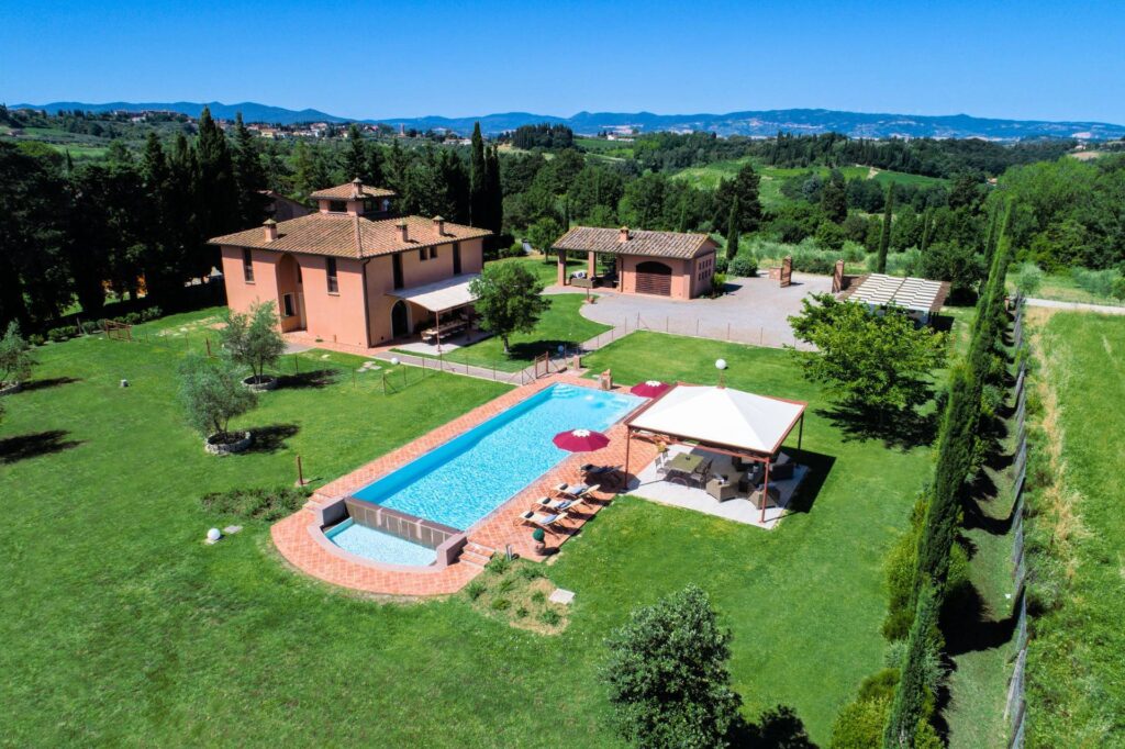 1333-Bellissimo casale in stile Toscano con parco e piscina-Peccioli-1 Agenzia Immobiliare ASIP