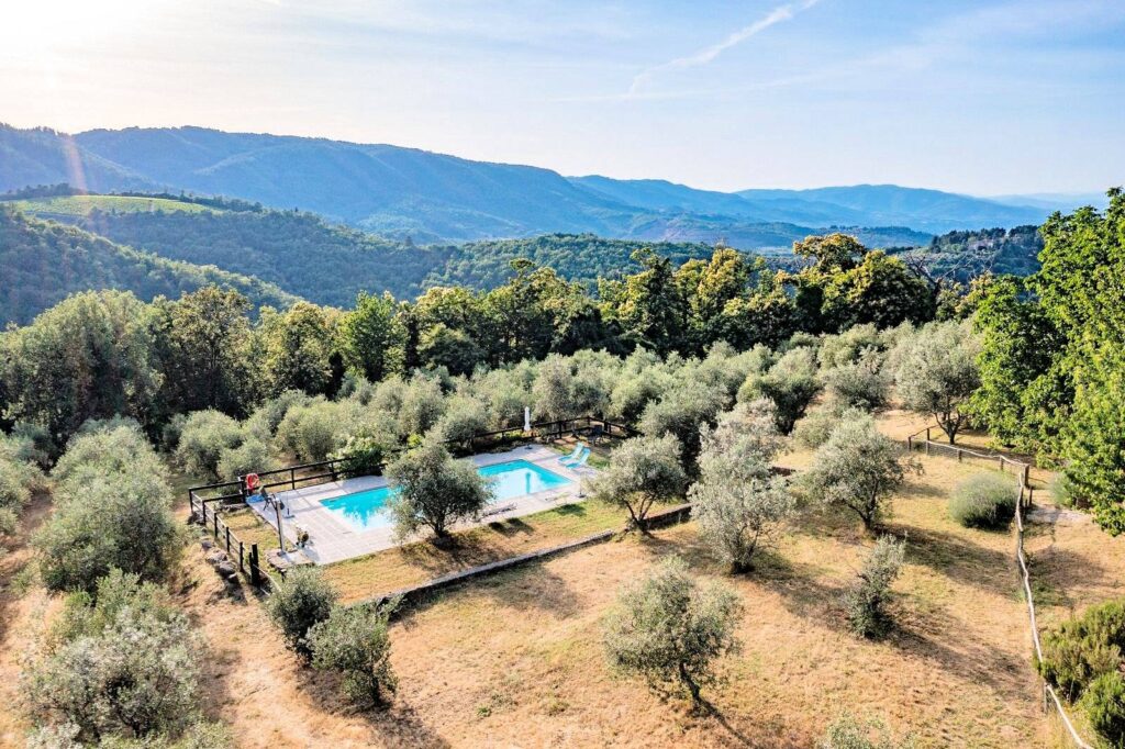 1211-Rustico con piscina e vista panoramica-Cavriglia-2 Agenzia Immobiliare ASIP