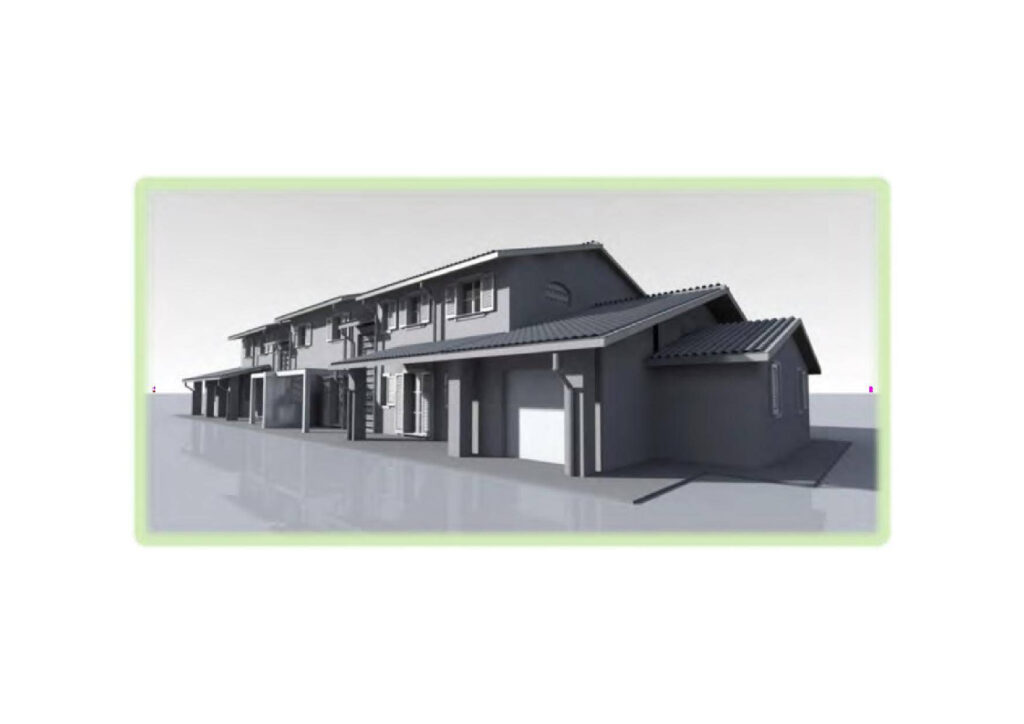 1183-Villette terratetto in quadrifamiliare con ampio giardino di nuova realizzazione-Pescia-1 Agenzia Immobiliare ASIP