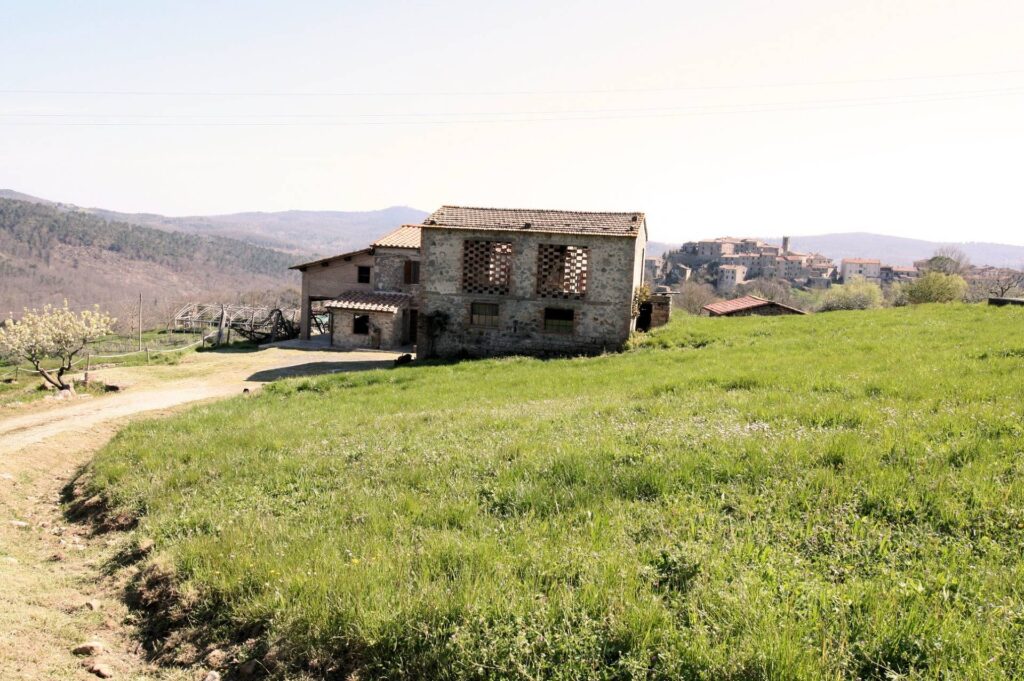 1418-Complesso immobiliare in stile rustico Toscano in posizione panoramica-Roccastrada-3 Agenzia Immobiliare ASIP