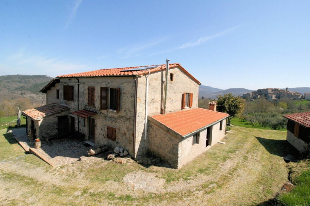 1418-Complesso immobiliare in stile rustico Toscano in posizione panoramica-Roccastrada-2 Agenzia Immobiliare ASIP