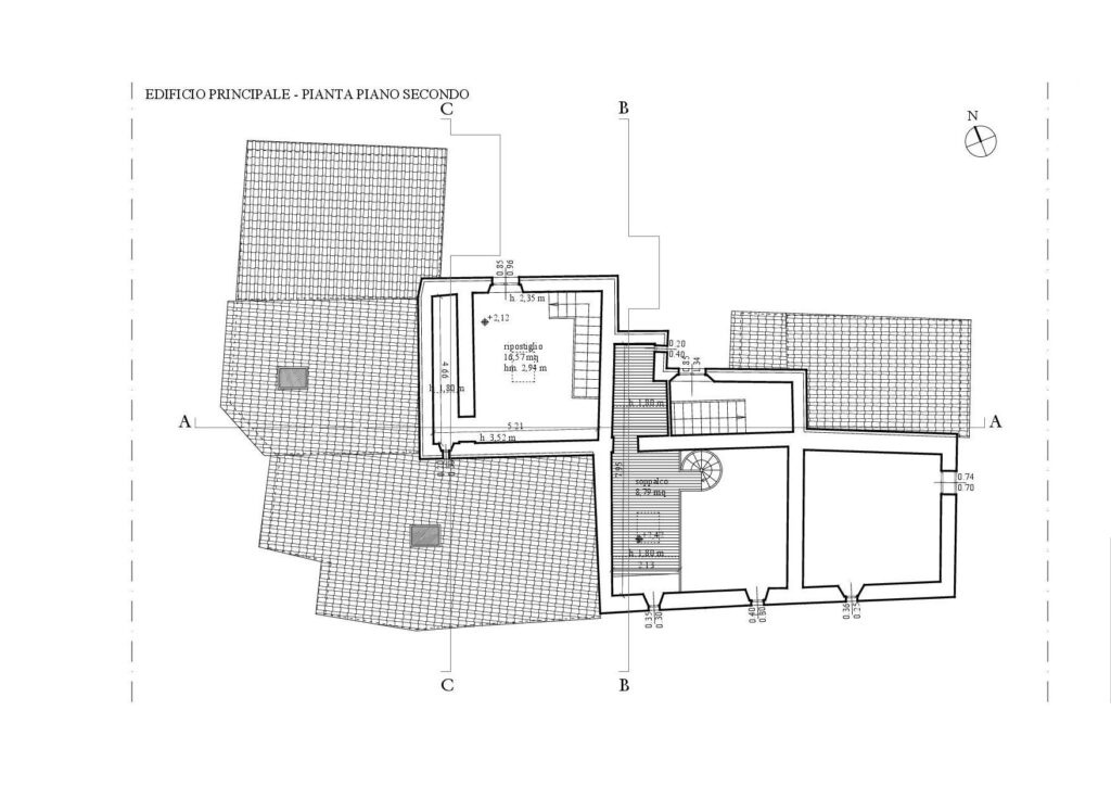 1440 Colonica terratetto libera su due lati di nuova realizzazione Pistoia planimetria_11 Agenzia Immobiliare ASIP