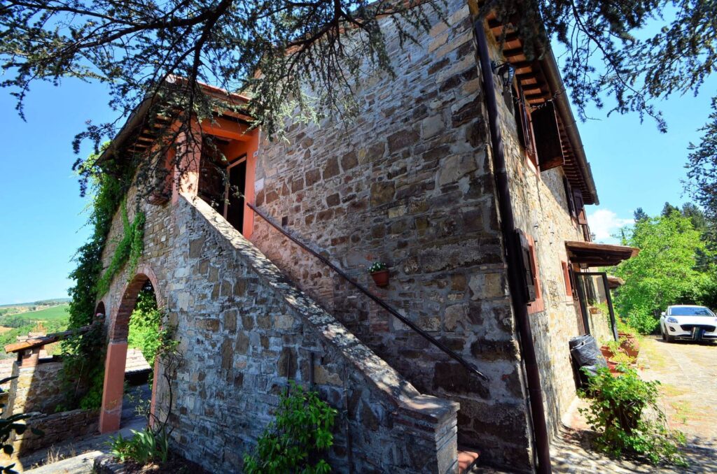 1461-Casale con parco piscina e vista panoramica-Greve in Chianti-6 Agenzia Immobiliare ASIP