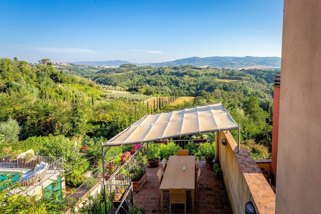 1470-Terratetto con giardino e terrazzo panoramico-Terricciola-4 Agenzia Immobiliare ASIP