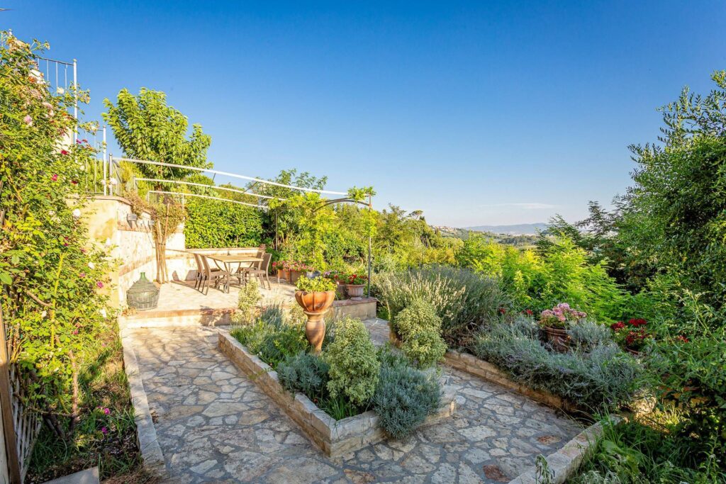 1470-Terratetto con giardino e terrazzo panoramico-Terricciola-3 Agenzia Immobiliare ASIP