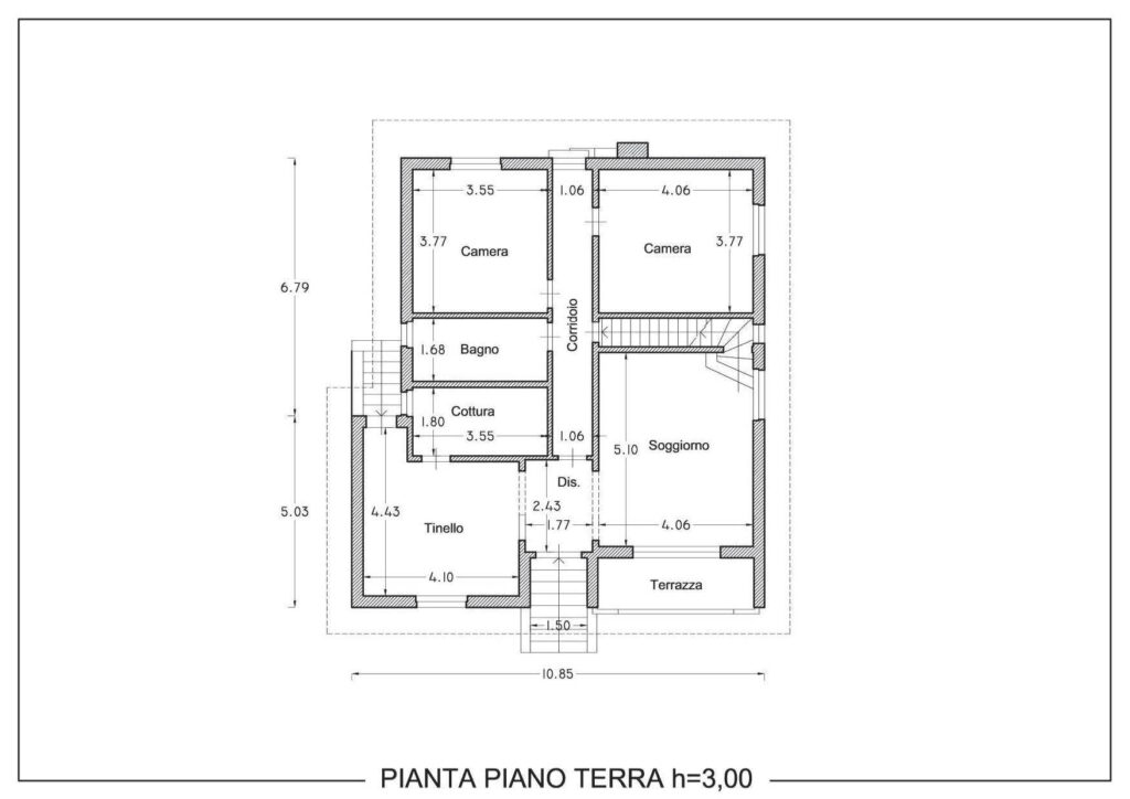 1491 Villa unifamiliare di ampia superficie vicina al centro storico Pietrasanta planimetria_19 Agenzia Immobiliare ASIP