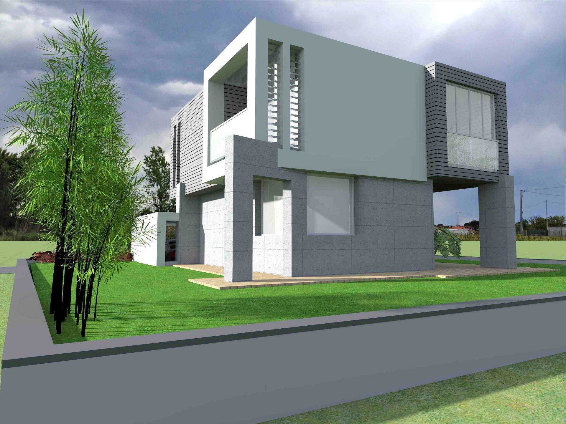 1228-Villetta singola in stile moderno da realizzare-Chiesina Uzzanese-1 Agenzia Immobiliare ASIP