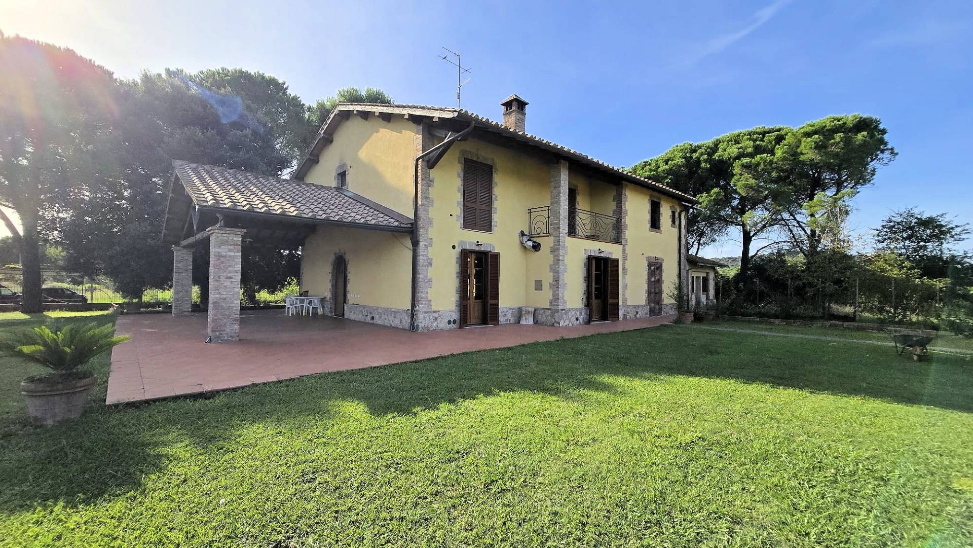 1655-Porzione terratetto di rustico Toscano ristrutturato con giardino-Grosseto-1 Agenzia Immobiliare ASIP