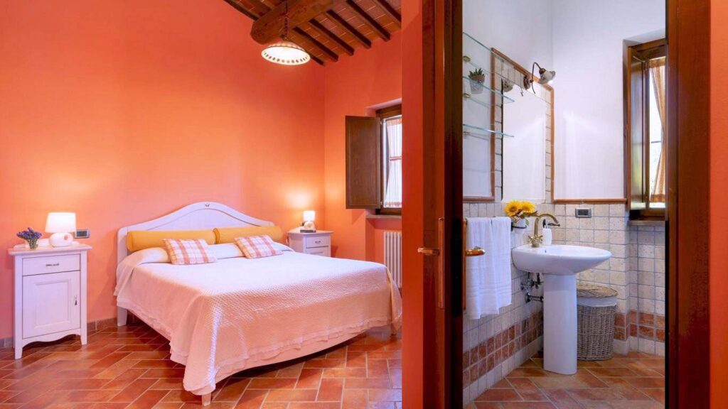 1659-Bellissimo casale in stile rustico Toscano con piscina e suggestiva vista panoramica sulla campagna Voletrrana-Volterra-16 Agenzia Immobiliare ASIP