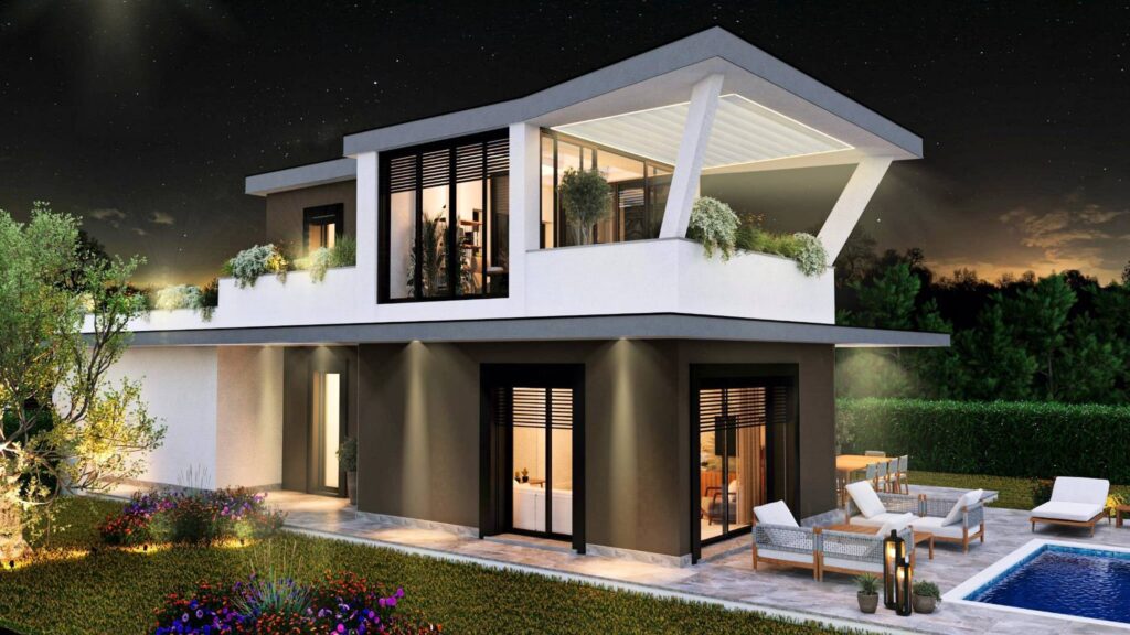 1682-Villa libera su quattro lati in costruzione con garage e giardino-Buggiano-3 Agenzia Immobiliare ASIP