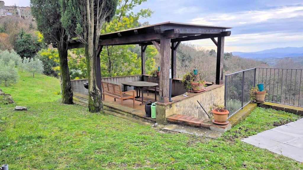 1685-Rustico ristrutturato con ampio terreno e vista panoramica-Roccastrada-4 Agenzia Immobiliare ASIP