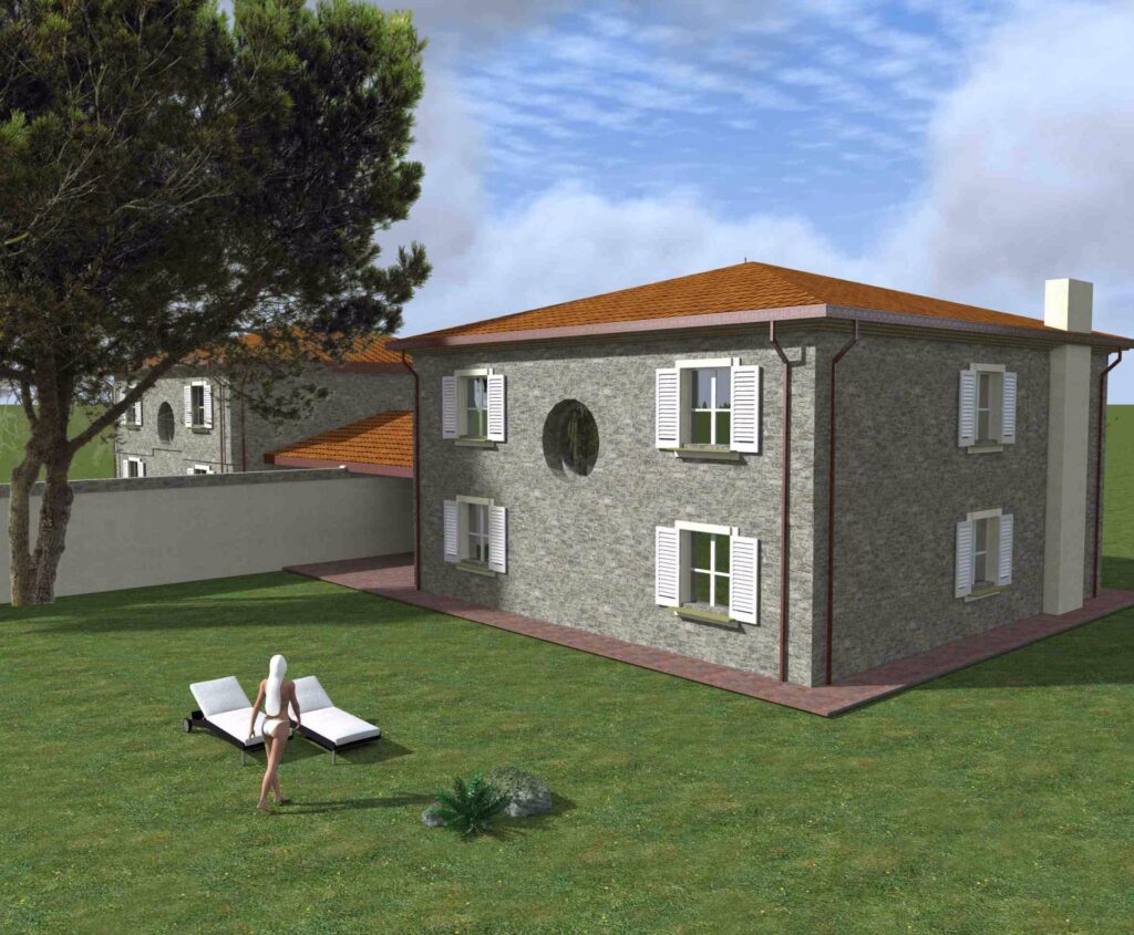 604-Casale bifamiliare di nuova costruzione-Altopascio-2 Agenzia Immobiliare ASIP