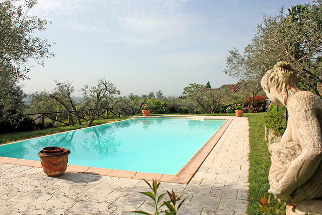758-Villa in stile rustico Toscano ristrutturata con vigneto-Cortona-2 Agenzia Immobiliare ASIP