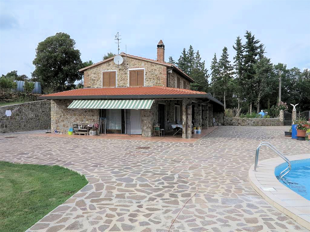 905-Casale ristrutturato con vista panoramica parco e piscina-Massa Marittima-4 Agenzia Immobiliare ASIP