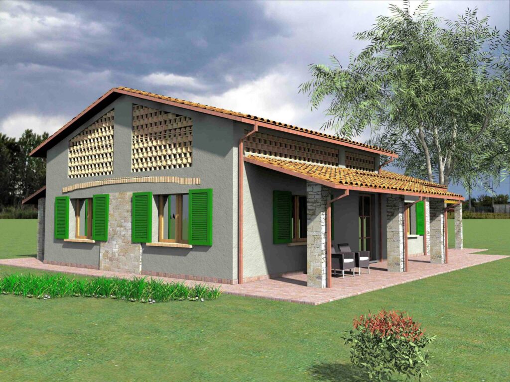 1171-Villetta unifamiliare con ampio giardino e vista panoramica-Manciano-2 Agenzia Immobiliare ASIP