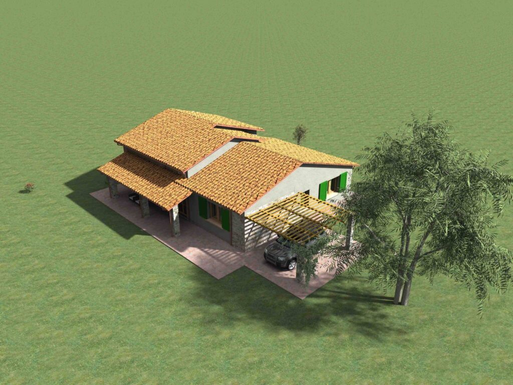 1171-Villetta unifamiliare con ampio giardino e vista panoramica-Manciano-4 Agenzia Immobiliare ASIP