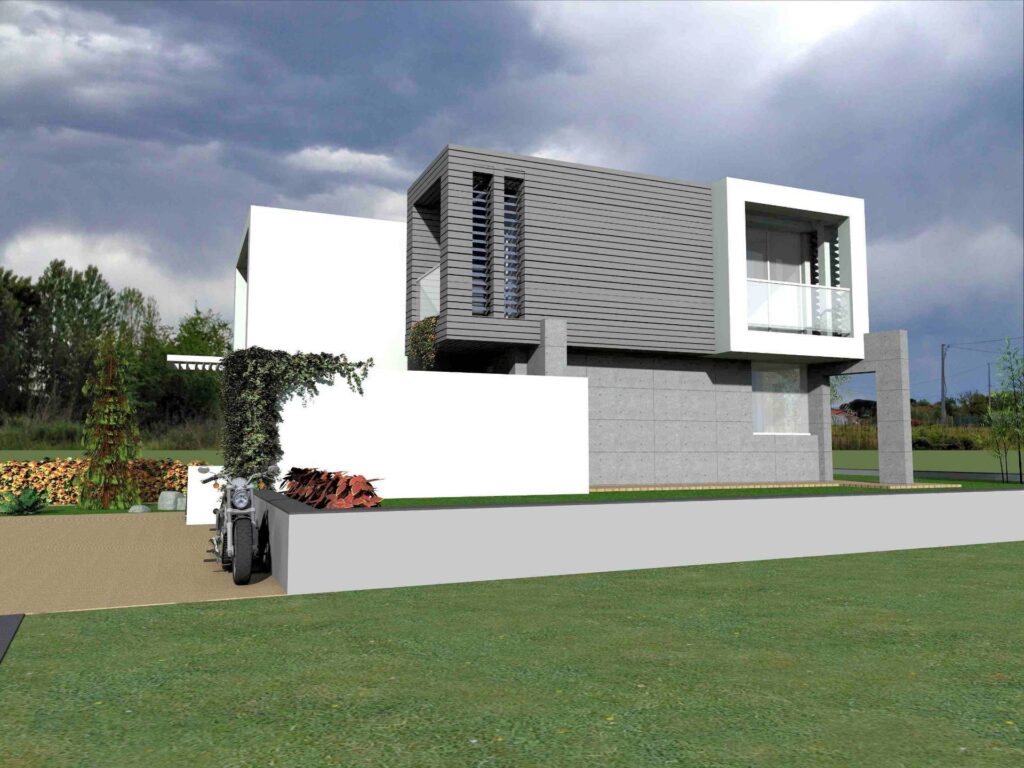 1228-Villetta singola in stile moderno da realizzare-Chiesina Uzzanese-4 Agenzia Immobiliare ASIP