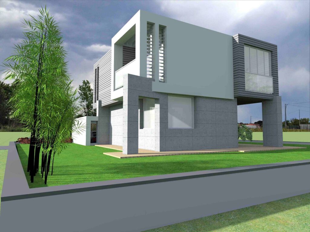 1228-Villetta singola in stile moderno da realizzare-Chiesina Uzzanese-1 Agenzia Immobiliare ASIP