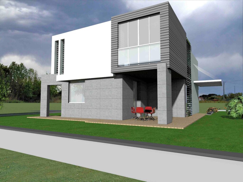 1228-Villetta singola in stile moderno da realizzare-Chiesina Uzzanese-5 Agenzia Immobiliare ASIP