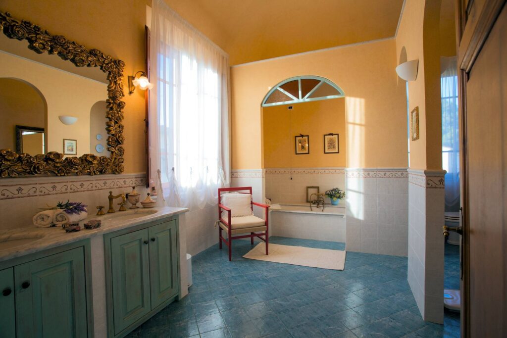 1334-Bellissima villa in stile Toscano con parco e piscina con suggestiva vista panoramica-Peccioli-17 Agenzia Immobiliare ASIP
