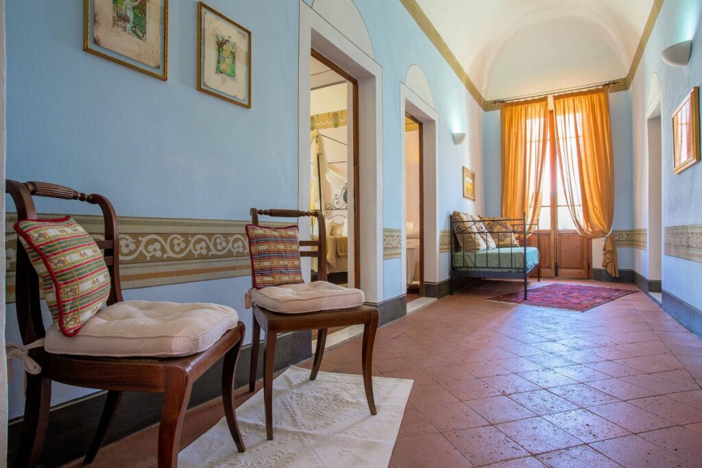 1334-Bellissima villa in stile Toscano con parco e piscina con suggestiva vista panoramica-Peccioli-13 Agenzia Immobiliare ASIP