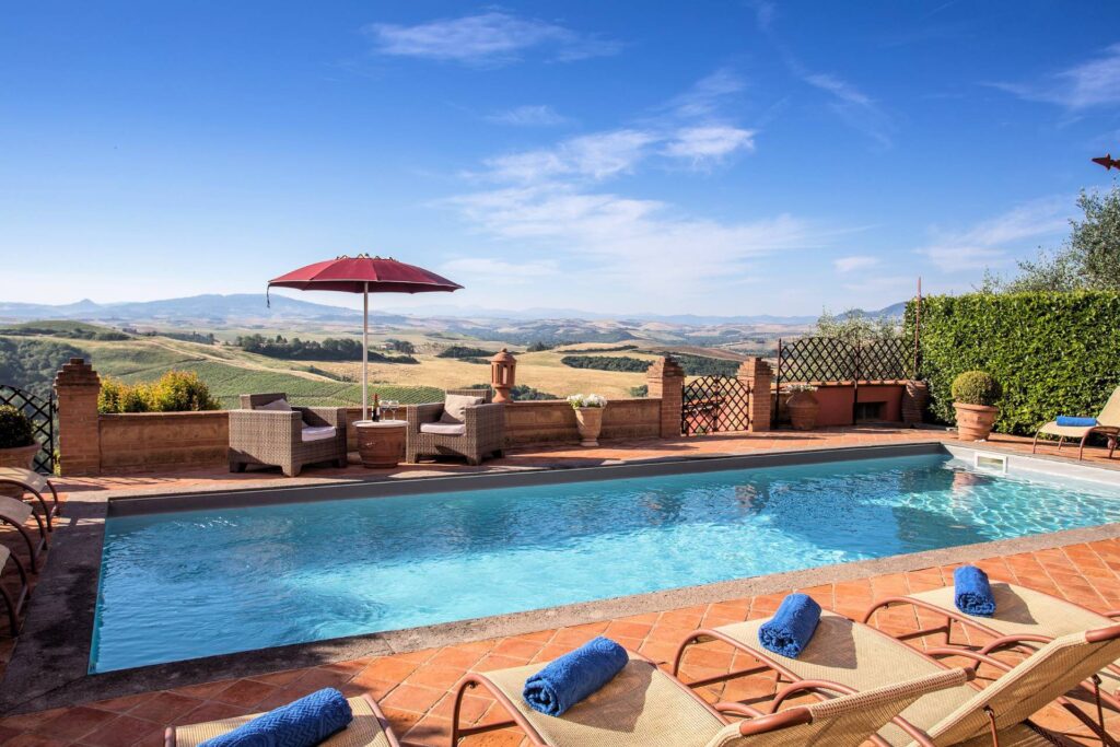 1334-Bellissima villa in stile Toscano con parco e piscina con suggestiva vista panoramica-Peccioli-6 Agenzia Immobiliare ASIP