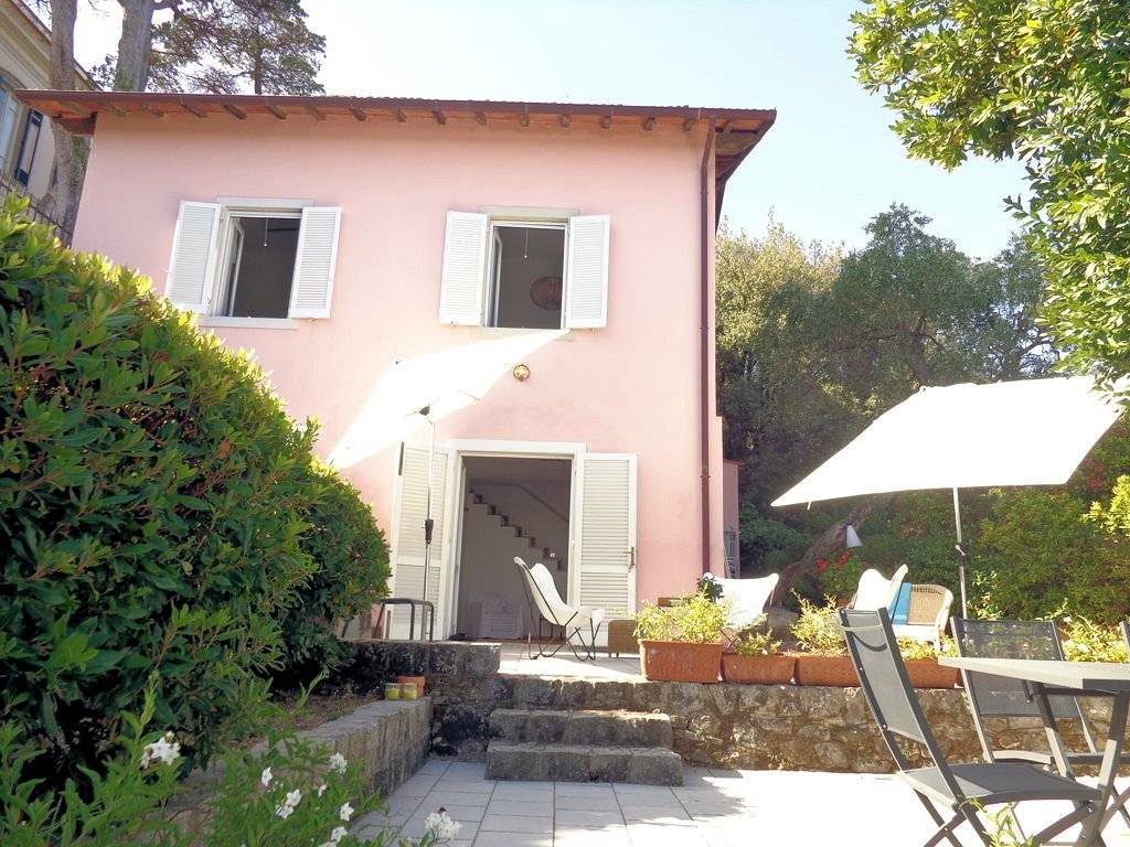 1400-Porzione terratetto libero su tre lati con giardino e vista mare-Marciana-1 Agenzia Immobiliare ASIP