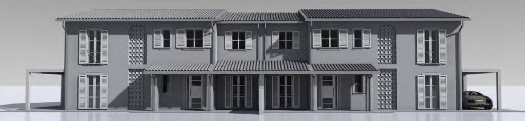 1183-Villette terratetto in quadrifamiliare con ampio giardino di nuova realizzazione-Pescia-3 Agenzia Immobiliare ASIP