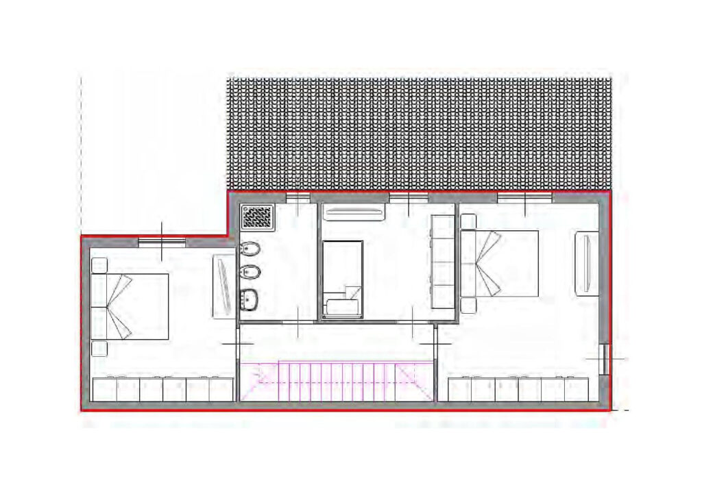1183-Villette terratetto in quadrifamiliare con ampio giardino di nuova realizzazione-Pescia-6 Agenzia Immobiliare ASIP
