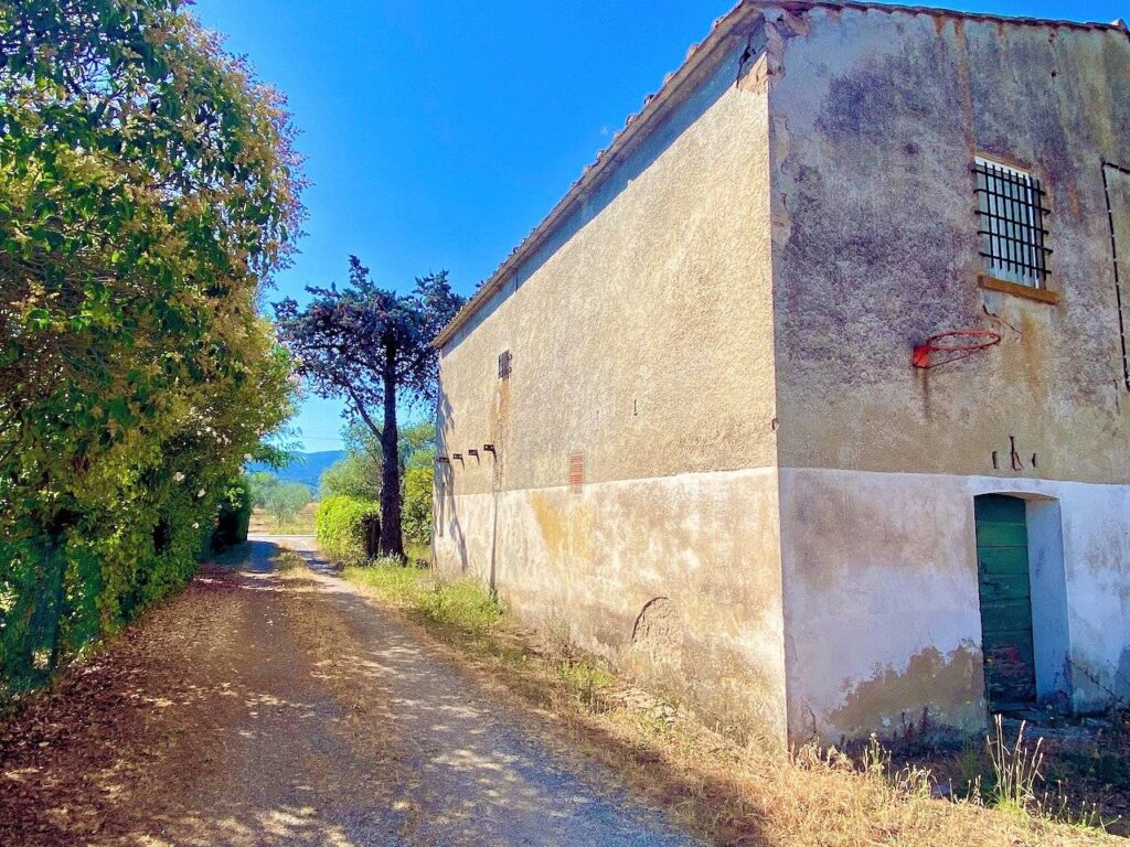 1424-Rustico con annesso agricolo da ristrutturare-Castagneto Carducci-2 Agenzia Immobiliare ASIP