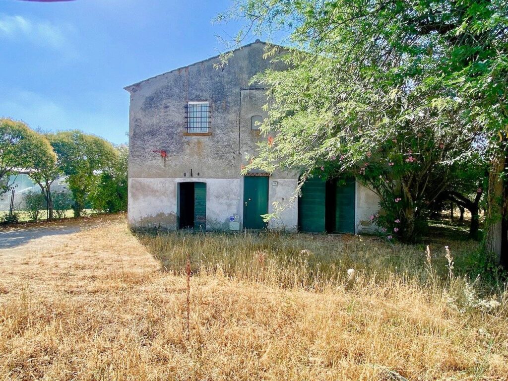 1424-Rustico con annesso agricolo da ristrutturare-Castagneto Carducci-1 Agenzia Immobiliare ASIP