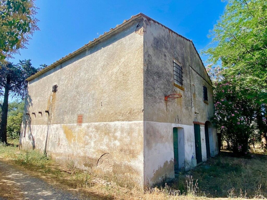 1424-Rustico con annesso agricolo da ristrutturare-Castagneto Carducci-7 Agenzia Immobiliare ASIP