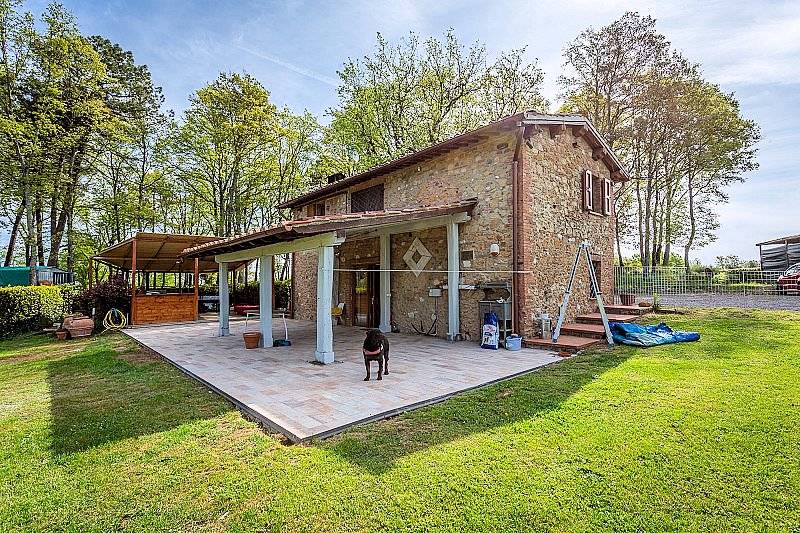 1427-Bel casale ristrutturato con ampio terreno pianeggiante-Montaione-4 Agenzia Immobiliare ASIP