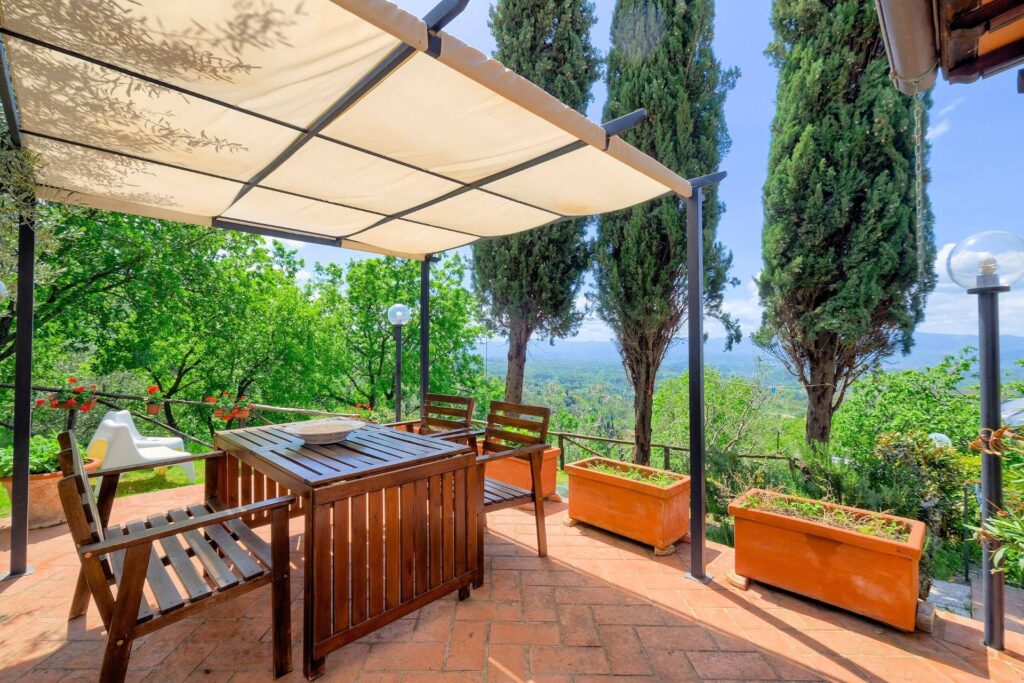 1477-Casale in stile Toscano con parco piscina e dependance in zona panoramica-Reggello-7 Agenzia Immobiliare ASIP