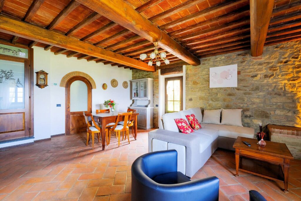 1477-Casale in stile Toscano con parco piscina e dependance in zona panoramica-Reggello-14 Agenzia Immobiliare ASIP