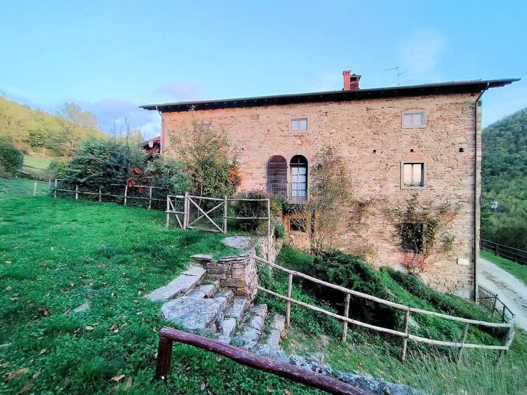 1480-Podere in posizione panoramica con attività agrituristica con ampio terreno-Pratovecchio Stia-2 Agenzia Immobiliare ASIP